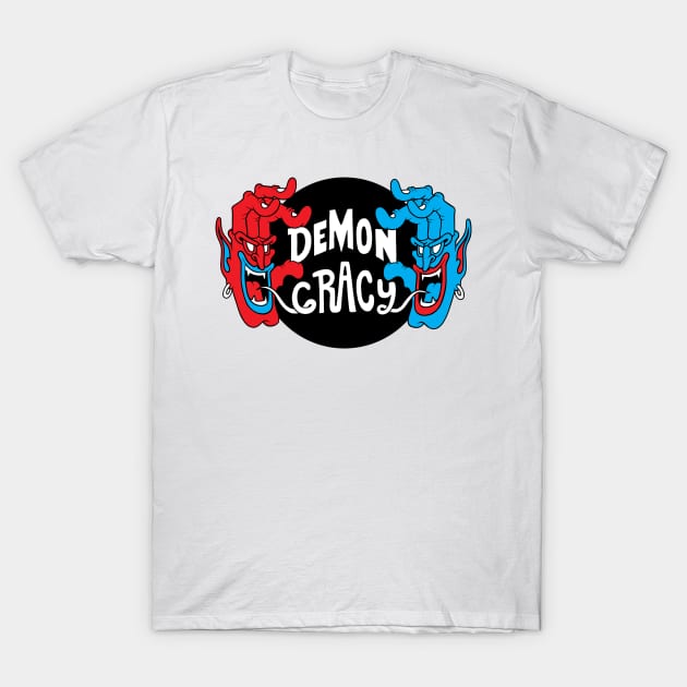 Demoncracy T-Shirt by Copenhagen Poster